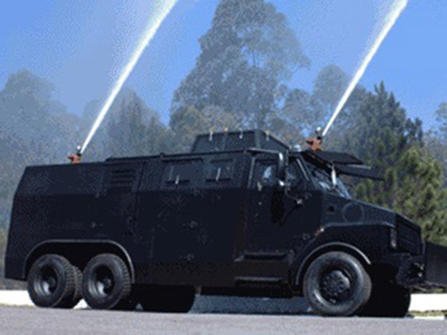 Armortek International Armored Riot Control Truck With Water Cannon