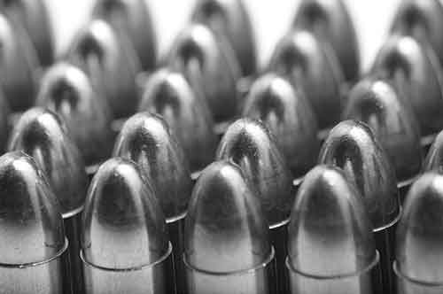 Armortek International Ballistics Level Photo of Bullets In a Box