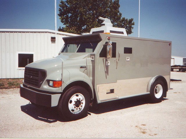 Armortek International Armored Riot Control Truck